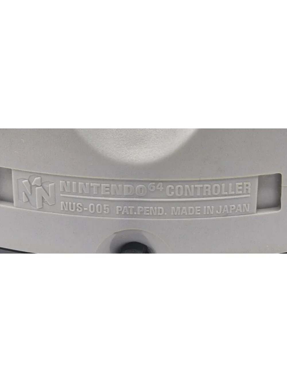 Nintendo 64 Controller Black & Gray Console Nintendo - Tested Working NUS-005